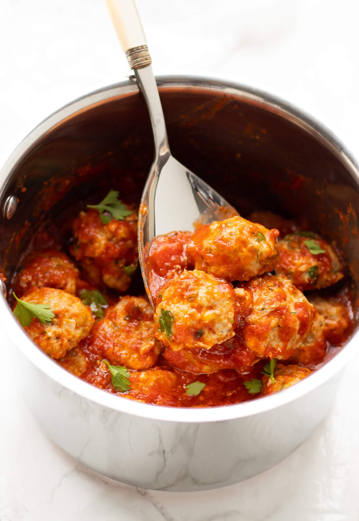 Chicken Quinoa Meatballs Haute & Healthy Living