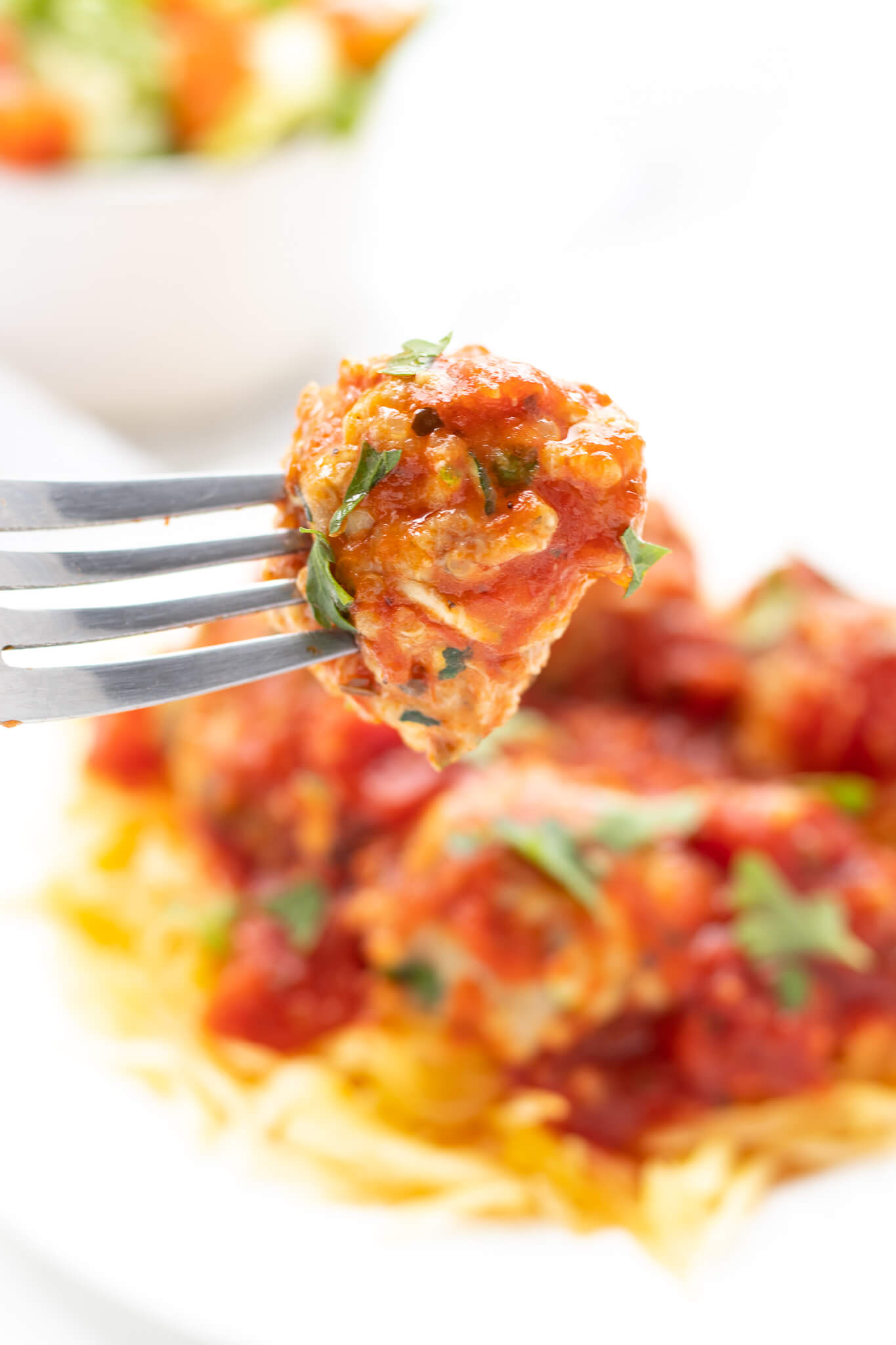 Chicken Quinoa Meatballs Haute & Healthy Living