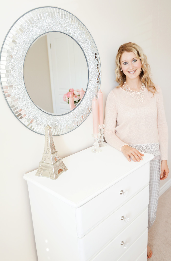 Blush Bedroom Makeover | Haute & Healthy Living