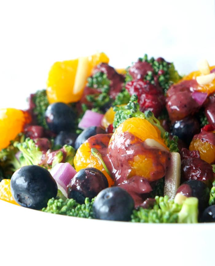 Blueberry Mandarin Broccoli Salad