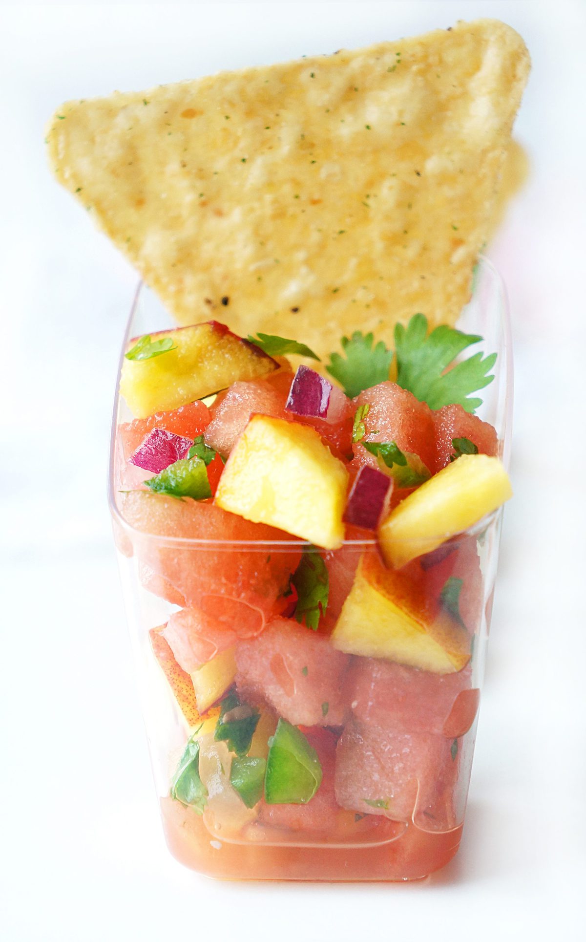 Watermelon Peach Salsa