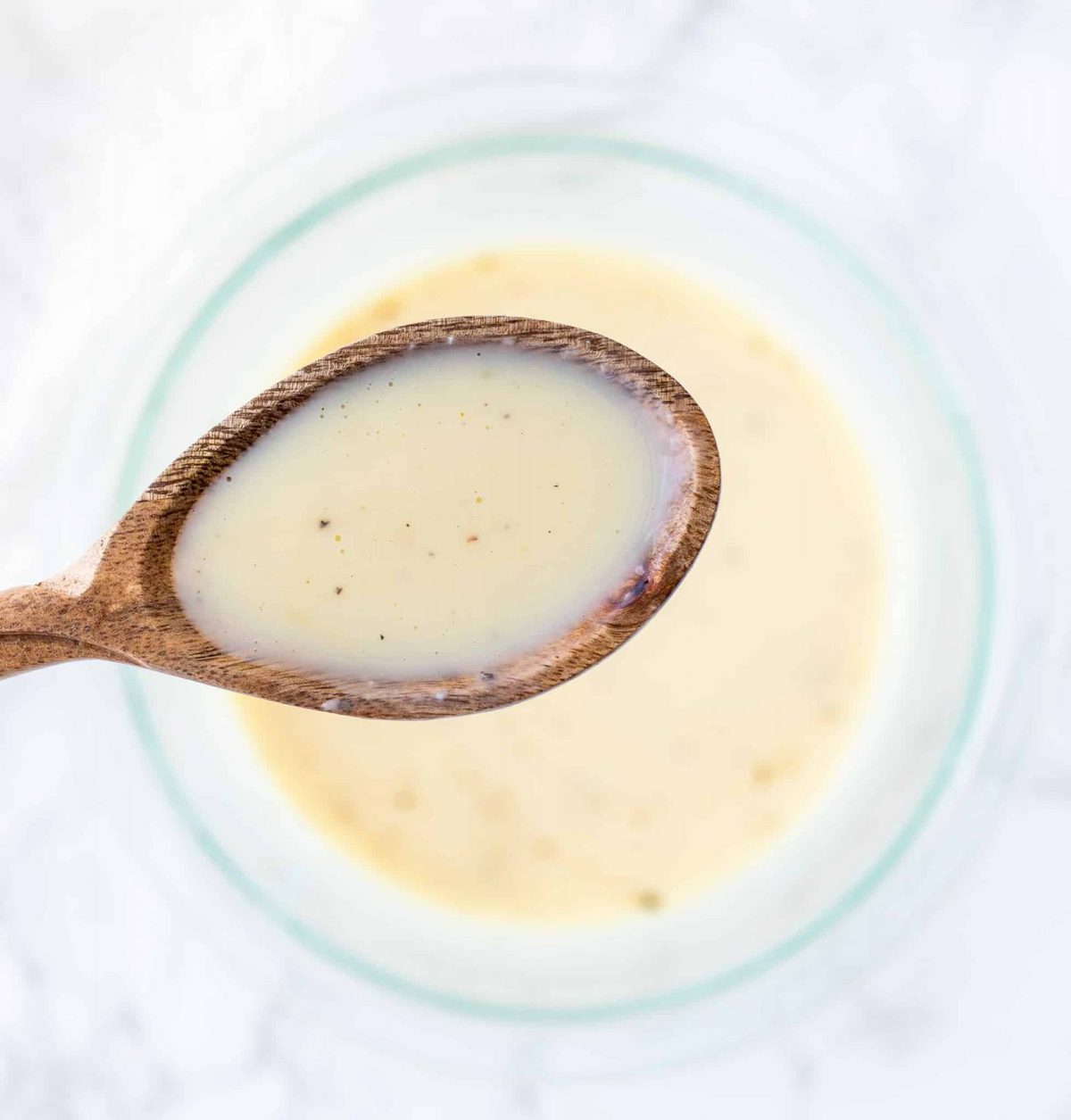 Easy White Fish with Healthy Lemon Garlic Sauce {No Butter}