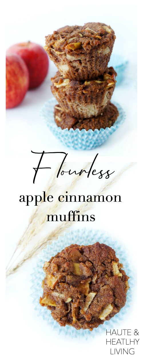 Flourless Apple Cinnamon Muffins