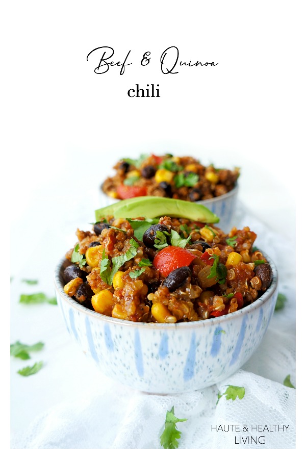 Beef & Quinoa Chili