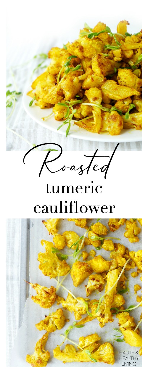 Roasted Turmeric Cauliflower