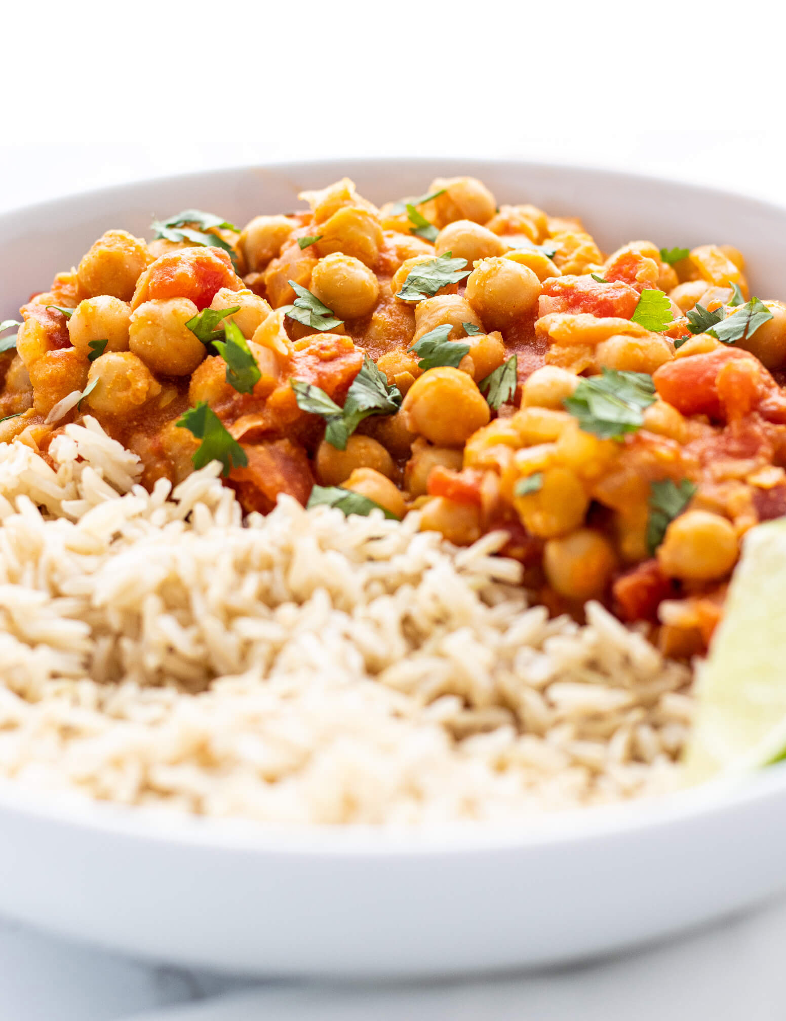 Easy Vegan Chickpea Curry - Haute & Healthy Living