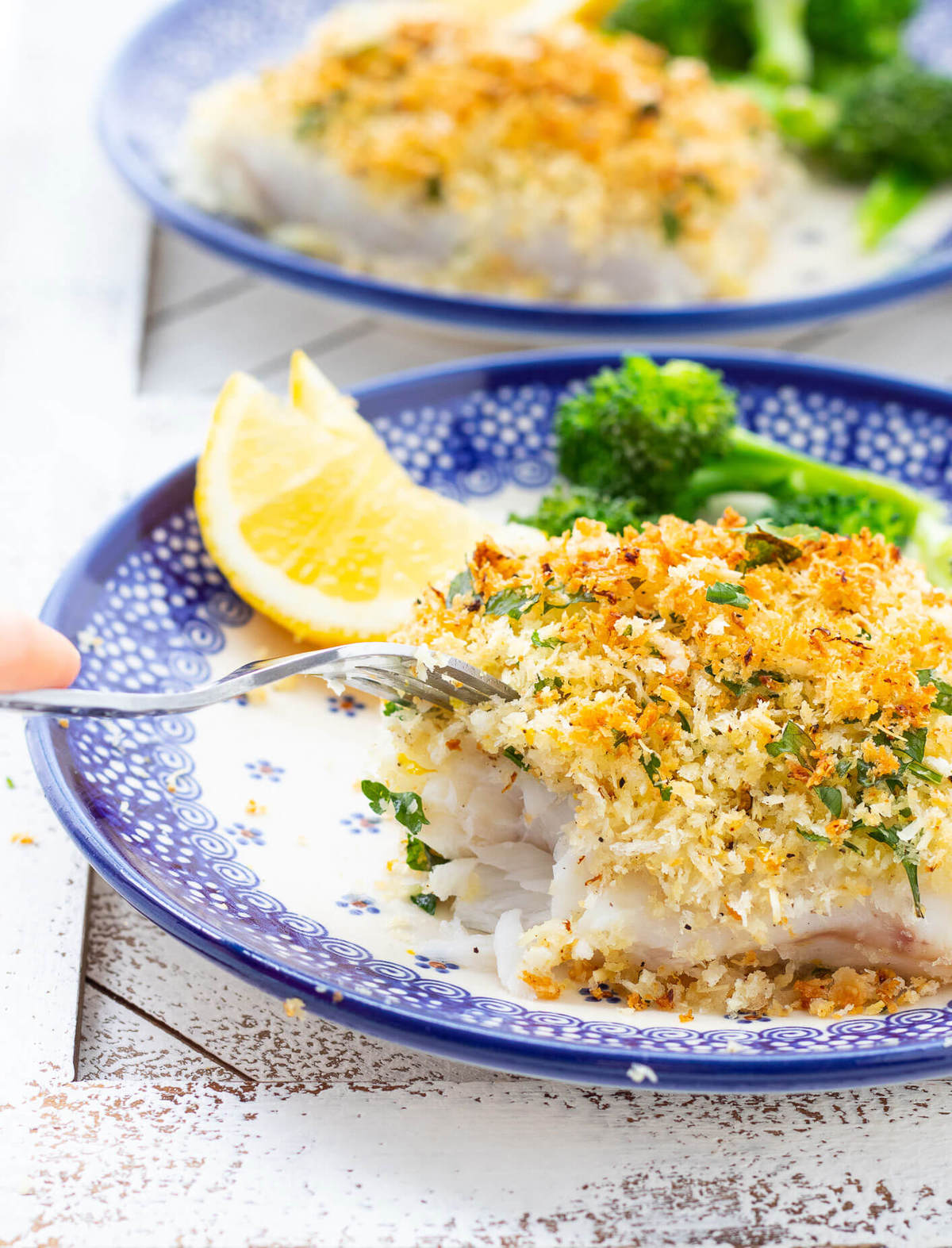 Parmesan Crusted Cod - Haute & Healthy Living