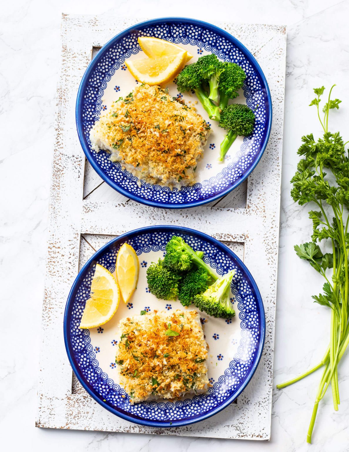 Parmesan Crusted Cod Haute & Healthy Living