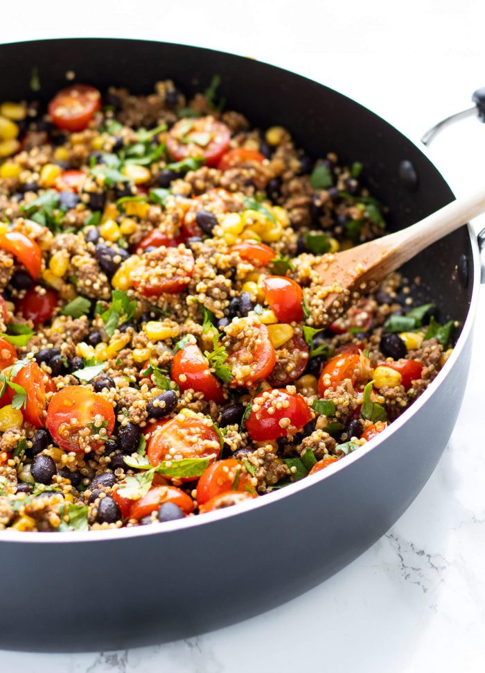 Tex Mex Quinoa Bowl Haute Healthy Living