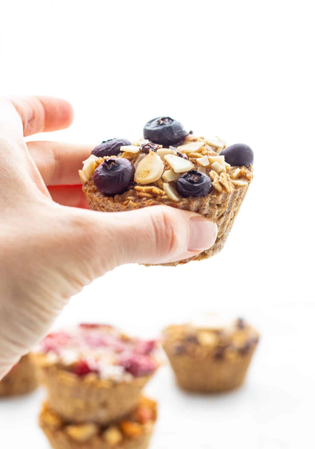 Healthy Oatmeal Muffins Recipe {4 Different Ways}