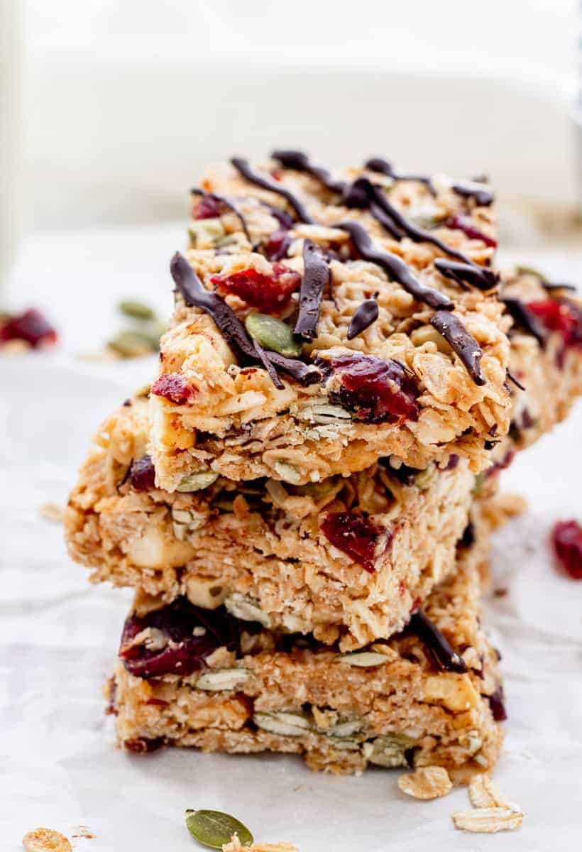 Healthy Granola Bar Recipe {No Bake}