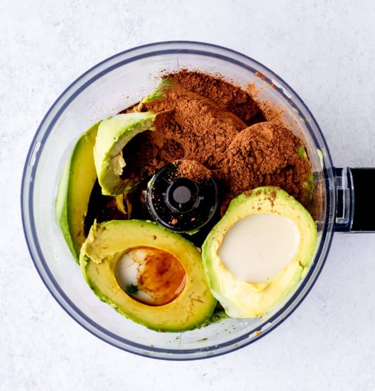 Healthy Chocolate Avocado Pudding {Vegan, Paleo}