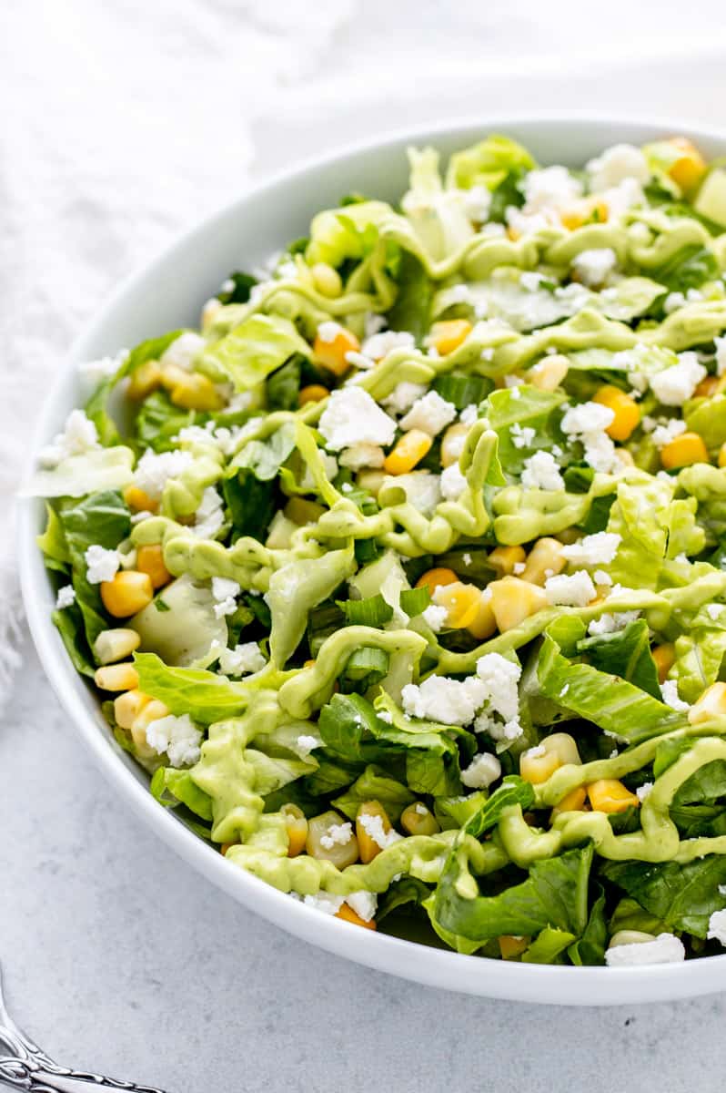 Avocado Green Goddess Dressing Recipe Story - Haute & Healthy Living