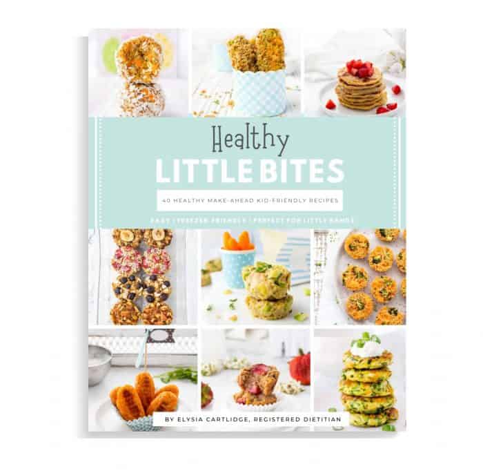 Cover for Healthy Little Bites book