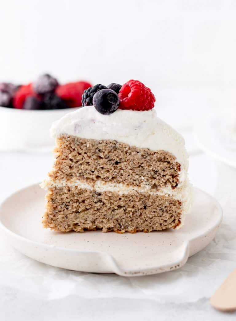 Healthy Baby Smash Cake Recipe {No added sugar}