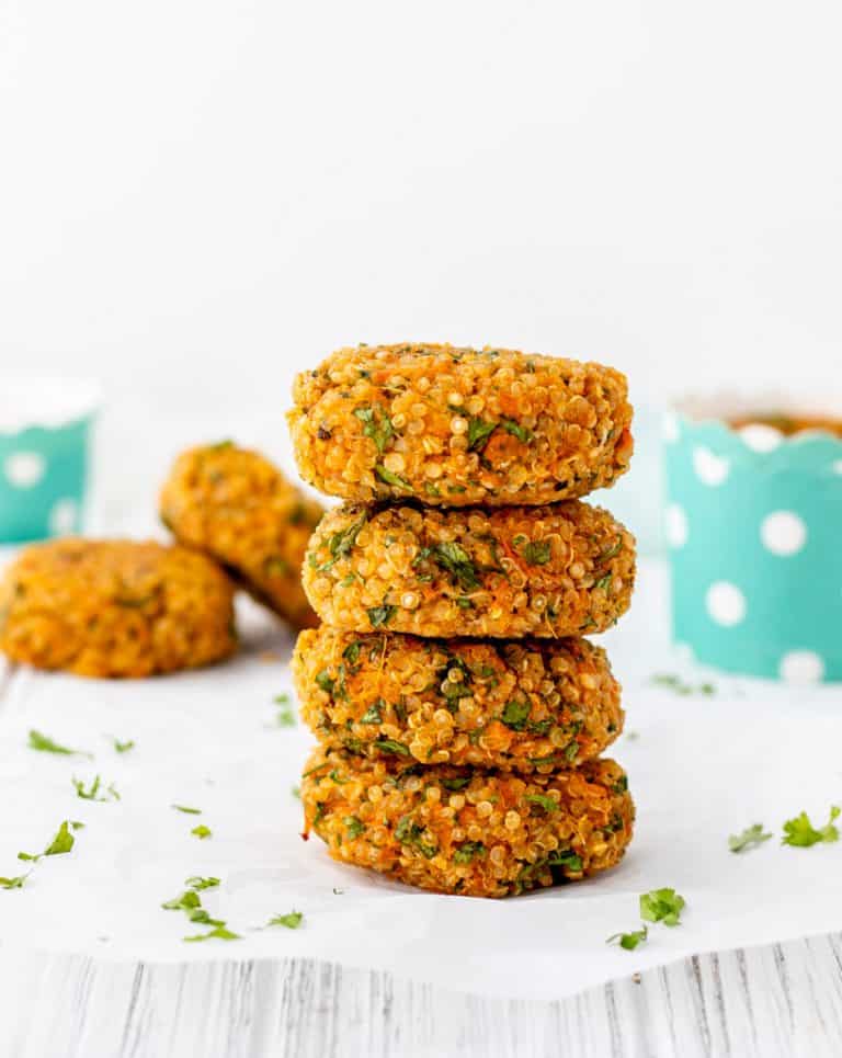 Sweet Potato Quinoa Cakes Recipe Haute & Healthy Living