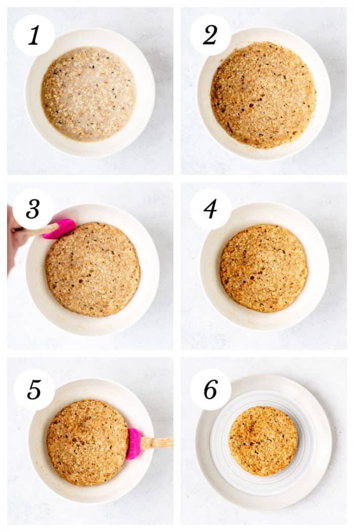 how to make baby oatmeal collage