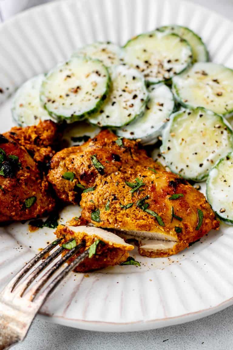 Greek Yogurt Curry Chicken Marinade {IndianInspired}