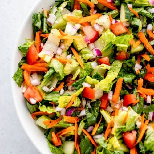 Best Tossed Green Salad for a Crowd Haute & Healthy Living