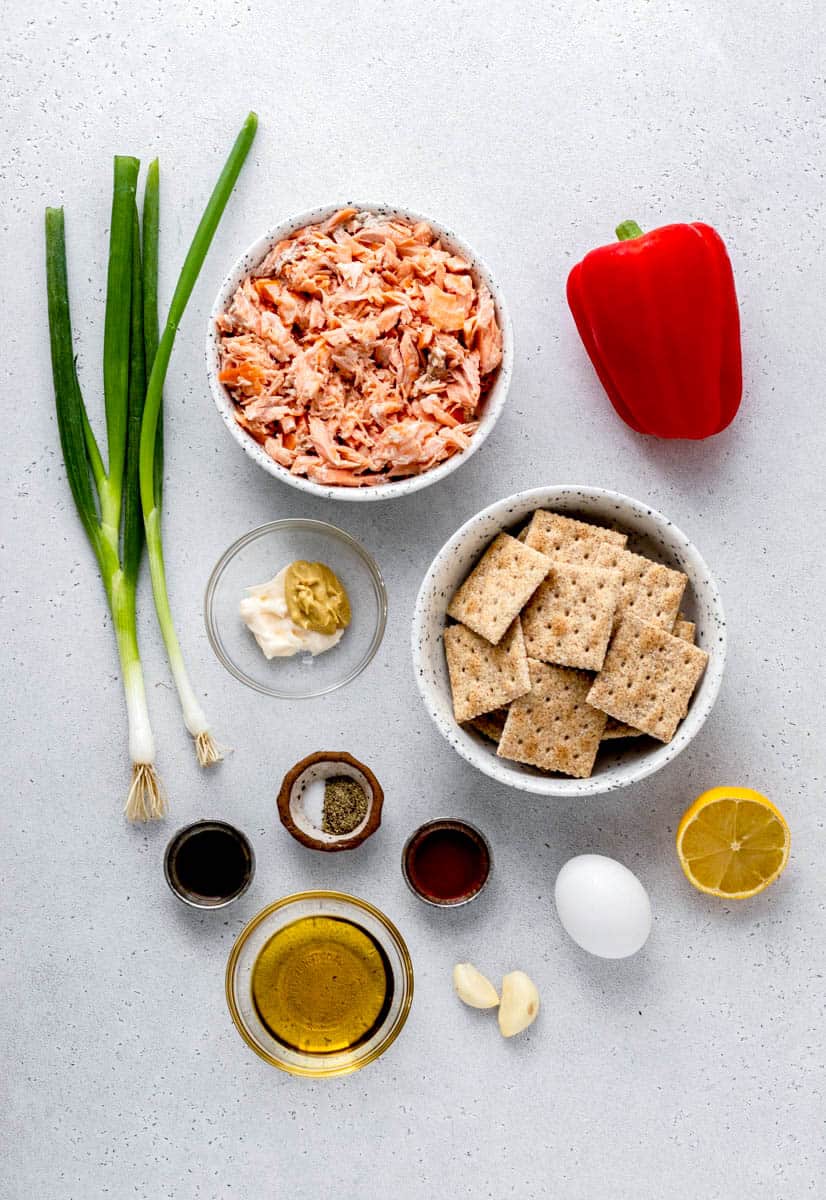 Healthy Salmon Patties with Crackers {Best Ever}