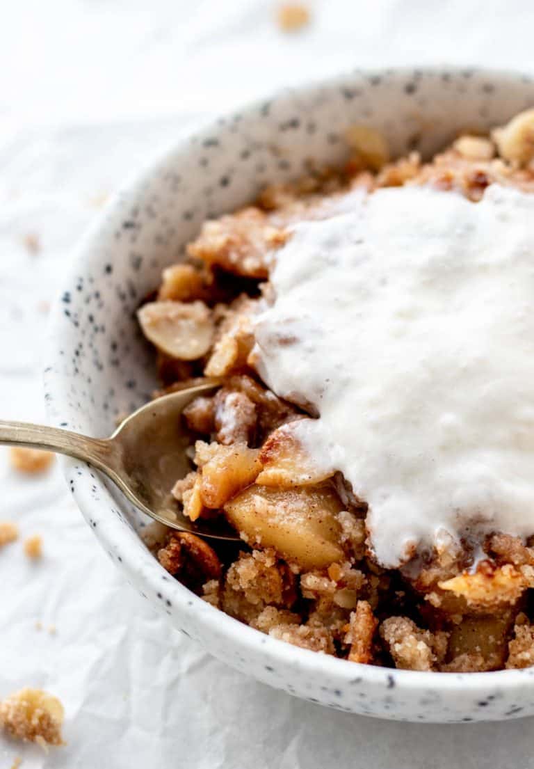 How to Make Apple Crisp Without Oats {Gluten-Free}