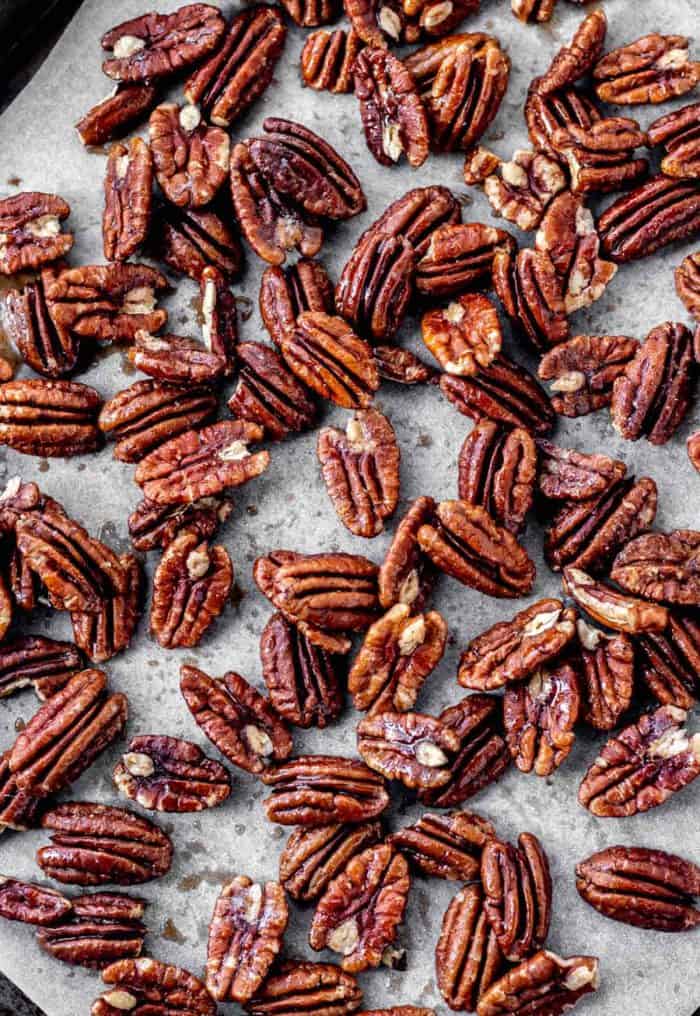 Dark Chocolate Covered Pecans Haute & Healthy Living