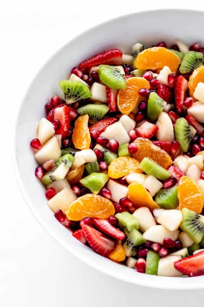 Easy Christmas Fruit Salad Haute & Healthy Living