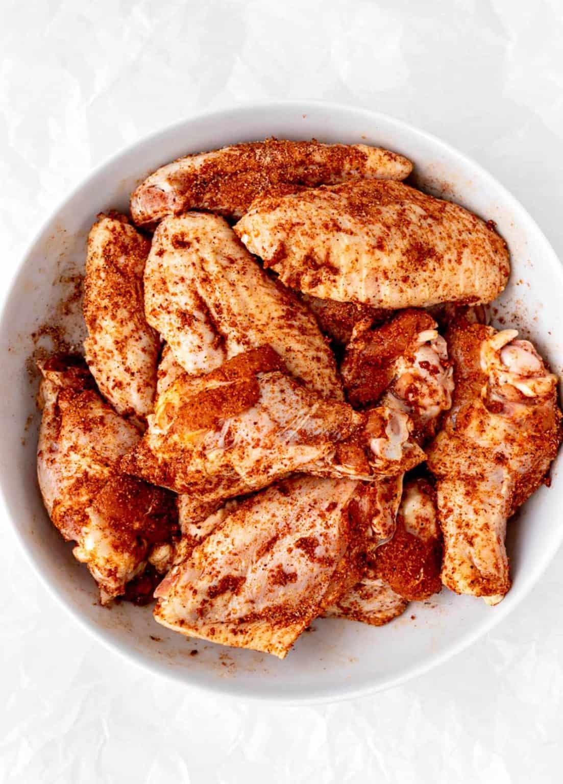 Easy Dry Rub for Chicken Wings {Air Fryer}