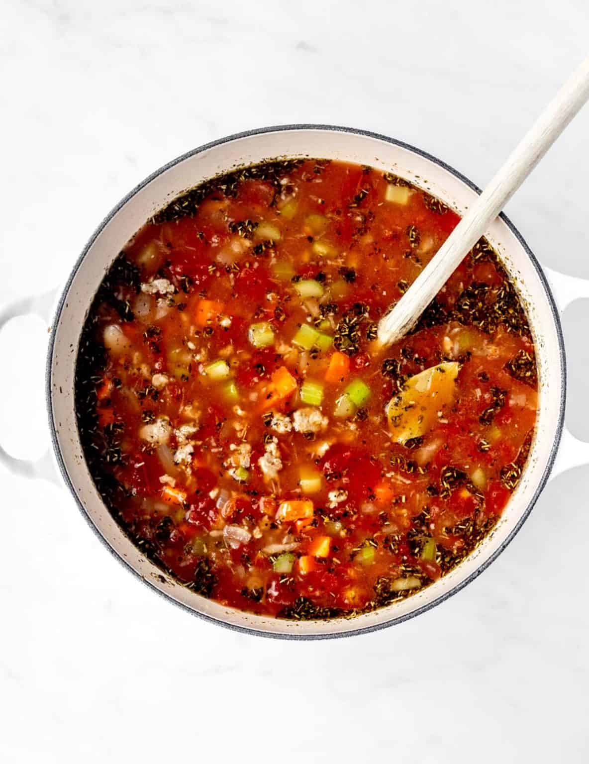 Turkey Sausage and Kale Soup Haute & Healthy Living