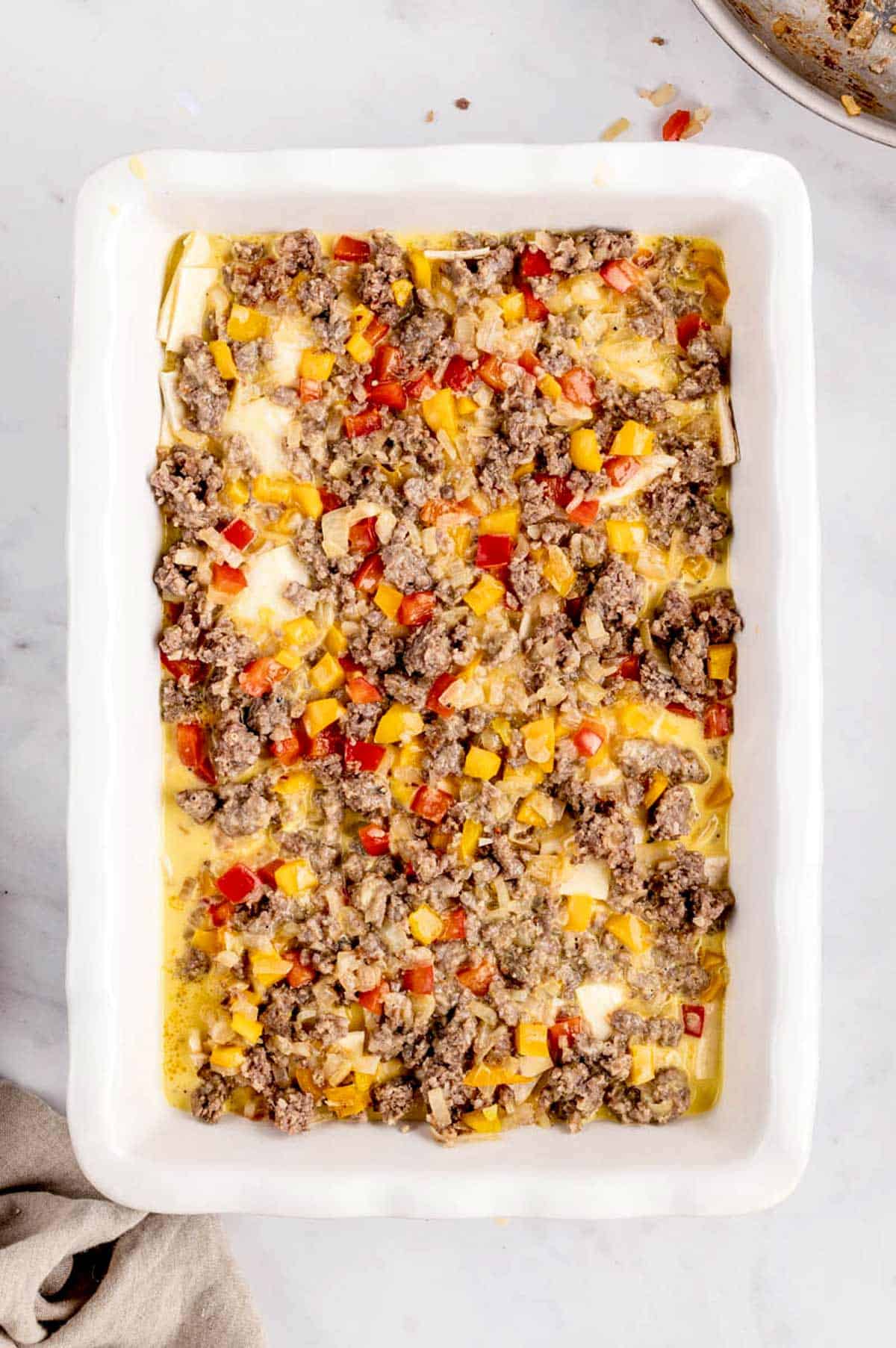 Make Ahead Breakfast Burrito Casserole - Haute & Healthy Living