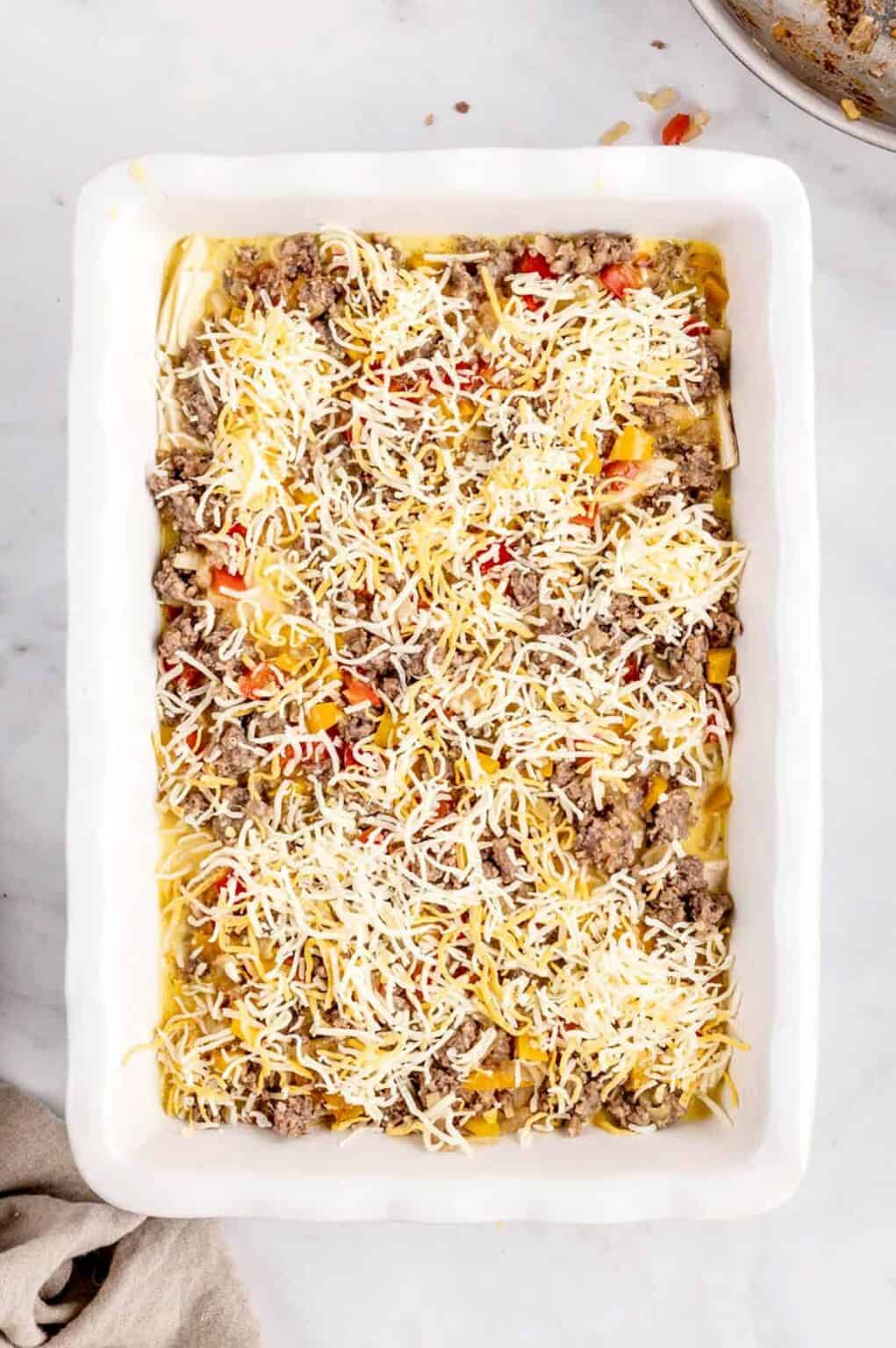 Make Ahead Breakfast Burrito Casserole Haute & Healthy Living