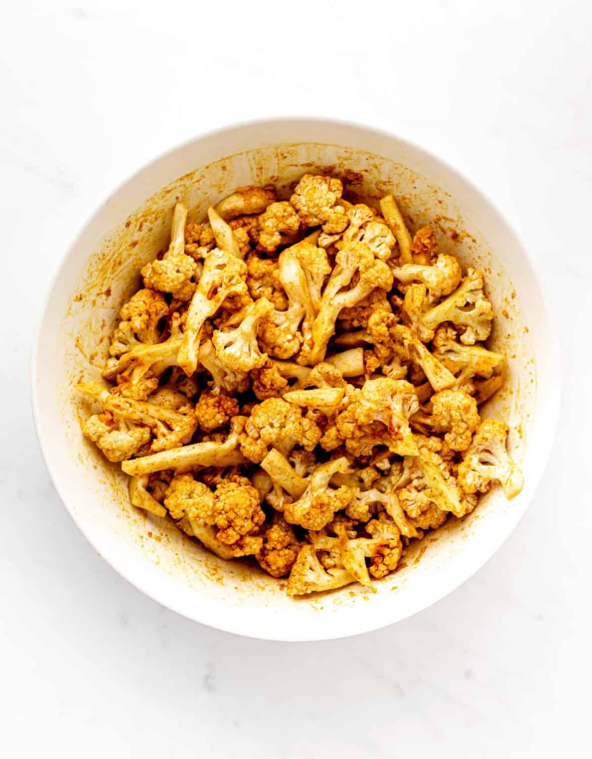 Golden Turmeric Roasted Cauliflower Recipe