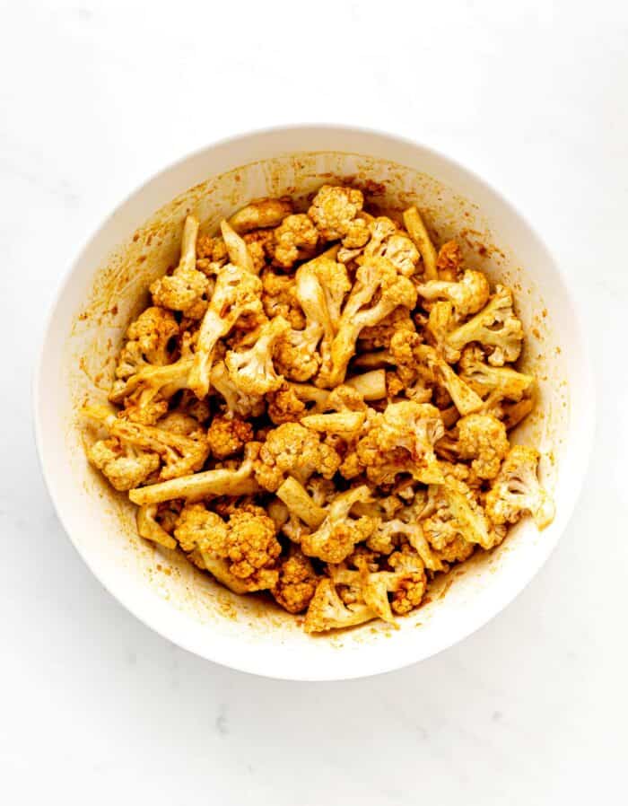 Golden Turmeric Roasted Cauliflower Recipe