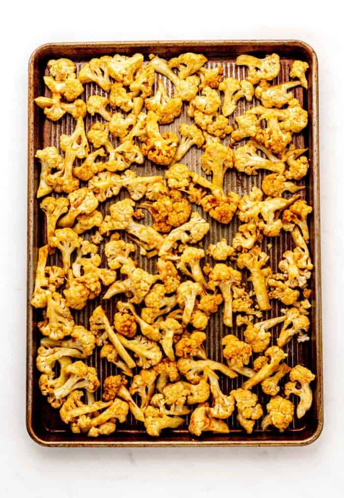Golden Turmeric Roasted Cauliflower Recipe