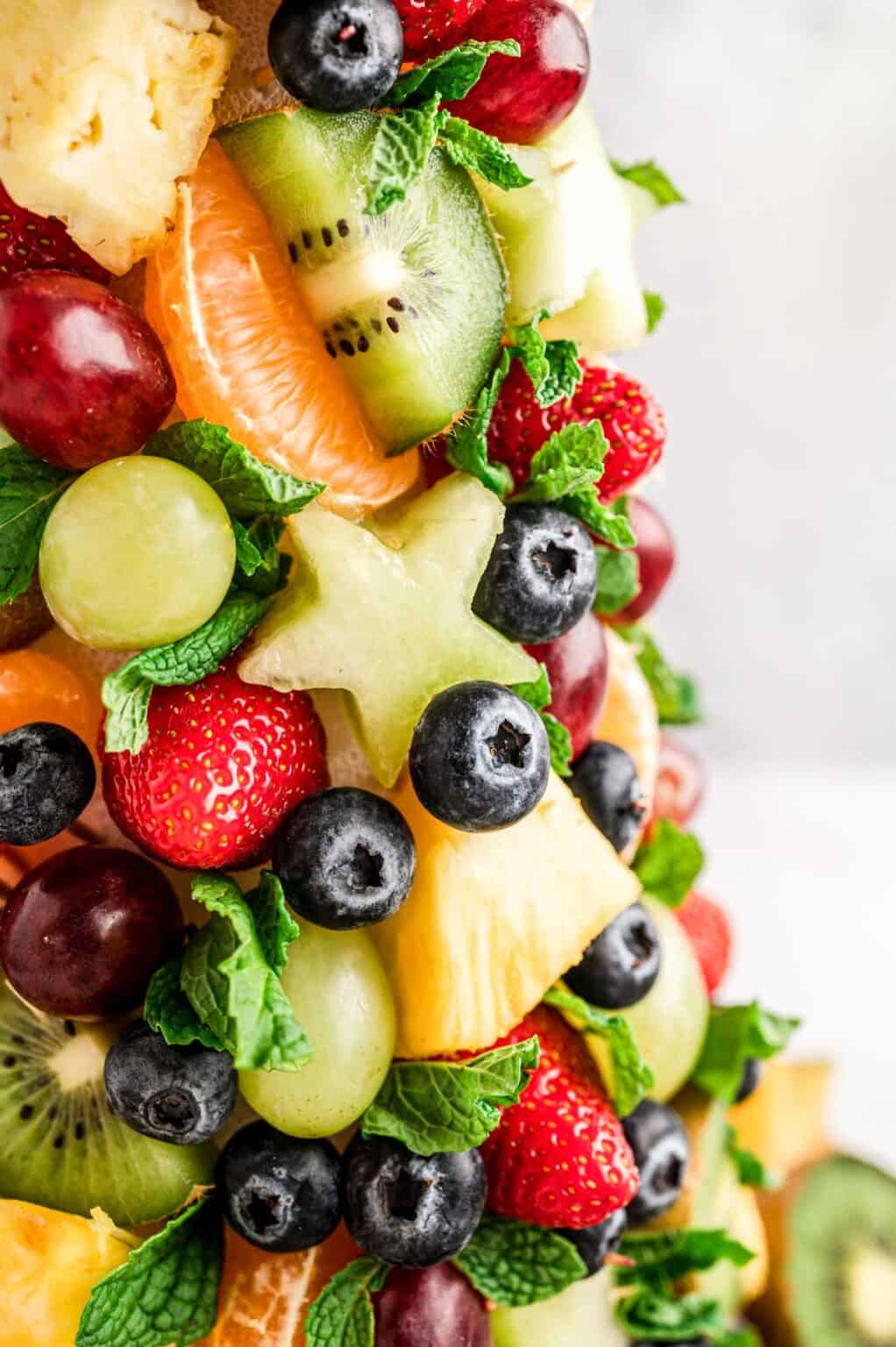Fruit Christmas Tree Centerpiece Haute & Healthy Living