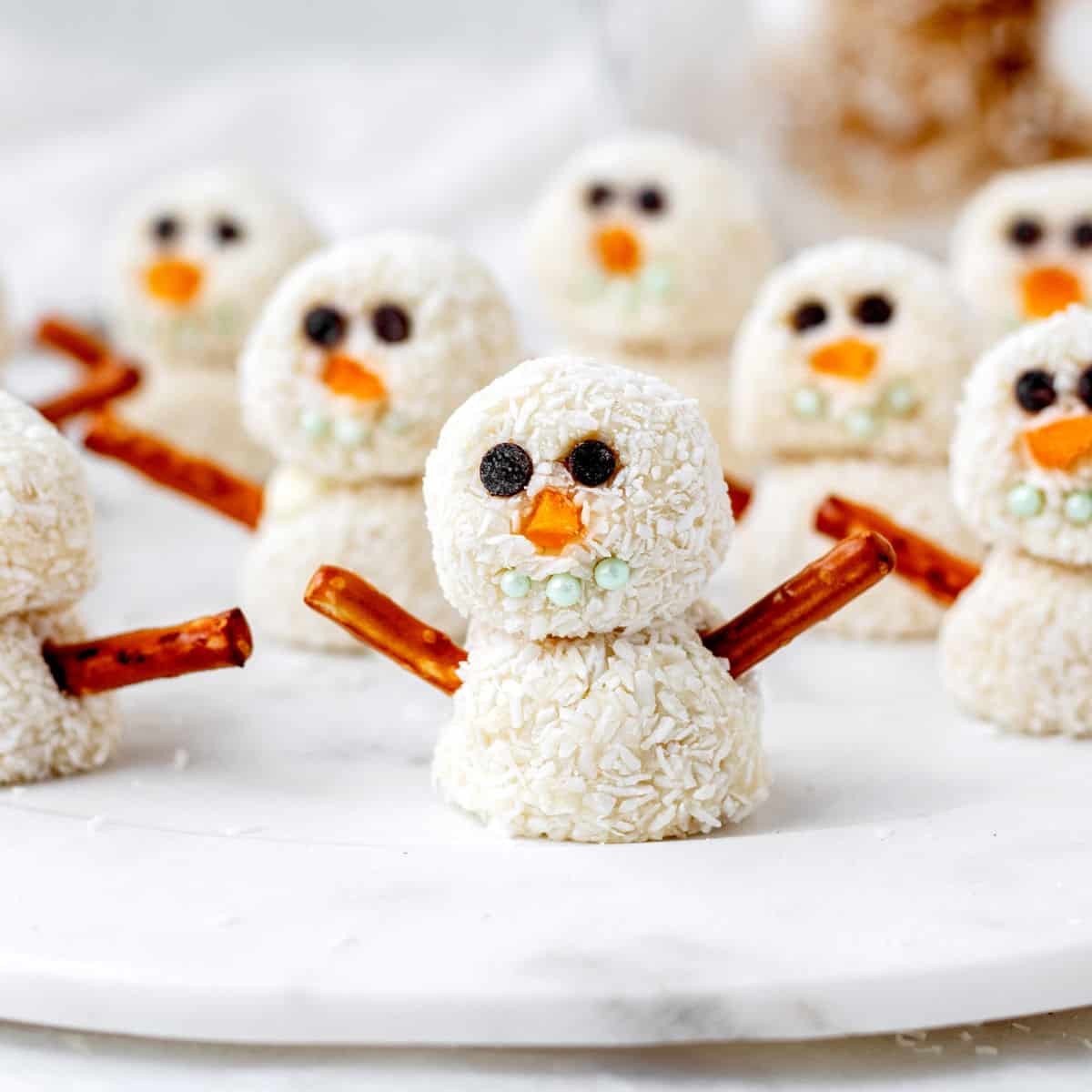 Snowman Truffles Recipe 