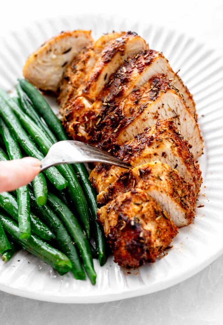 Easy Air Fryer Boneless Turkey Breast (So Juicy!)