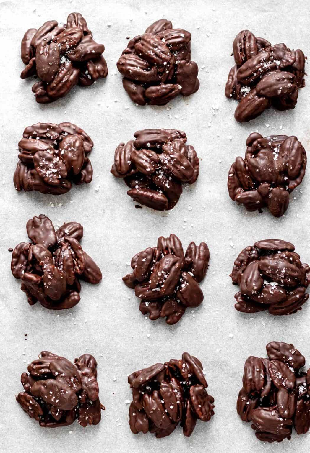 Dark Chocolate Covered Pecans - Haute & Healthy Living