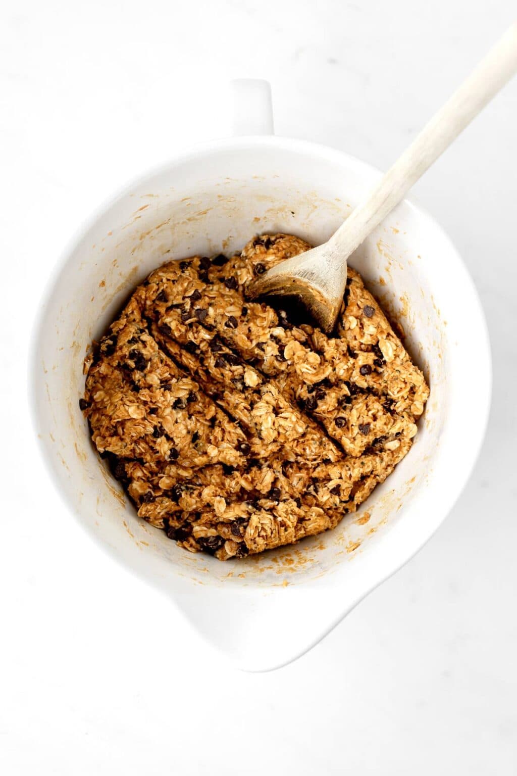 Peanut Butter Chocolate Chip Protein Bars - Haute & Healthy Living